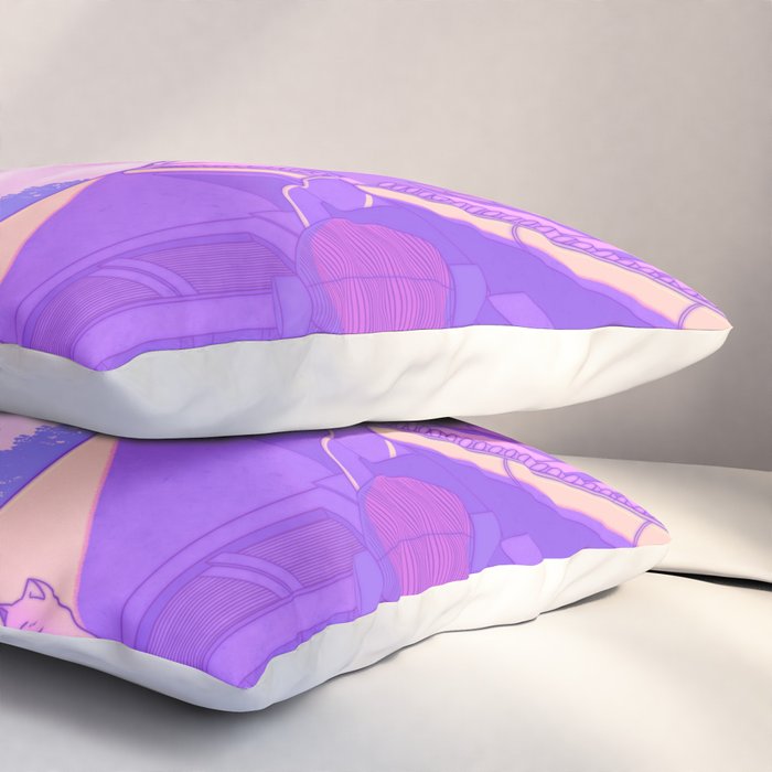 City Pop Kyoto Pillow Sham Gallery Image 3