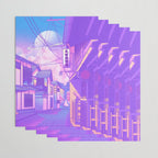 City Pop Kyoto Wrapping Paper Gallery Image 3