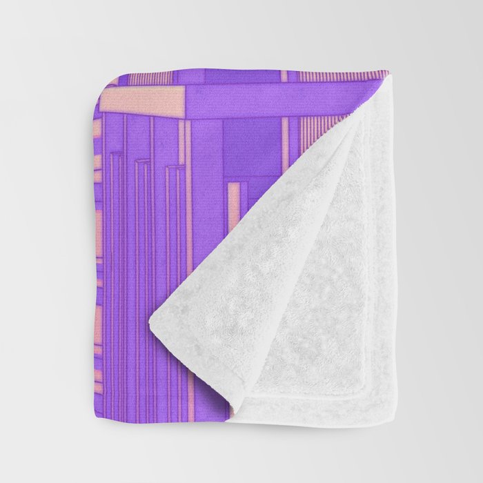 City Pop Kyoto Throw Blanket Gallery Image 3
