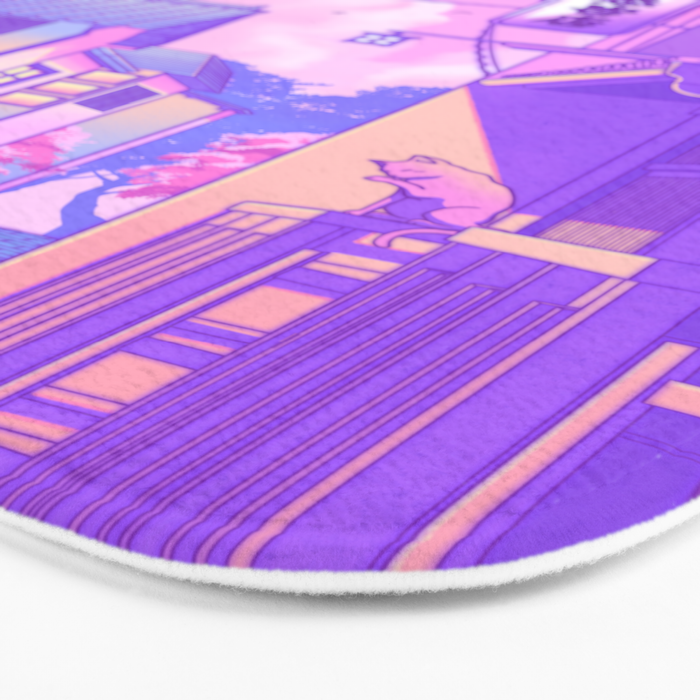City Pop Kyoto Bath Mat Gallery Image 3
