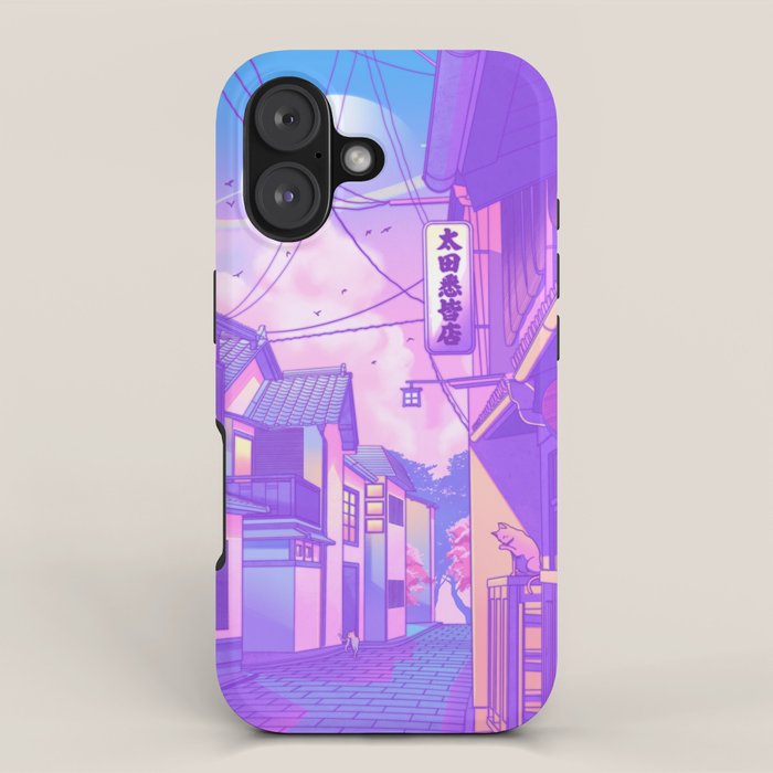 City Pop Kyoto iPhone Case Gallery Image 1