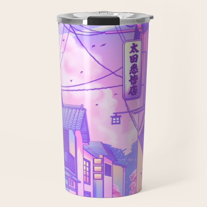 City Pop Kyoto Travel Mug Gallery Image 1
