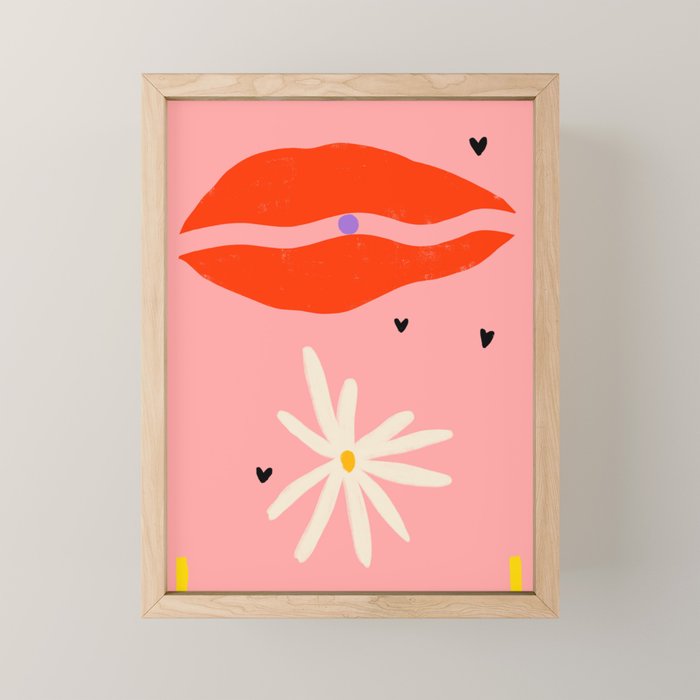 PEARL AND DAISY Mini Art Print Gallery Image 1