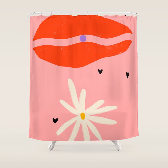 PEARL AND DAISY Shower Curtain Gallery Image 1