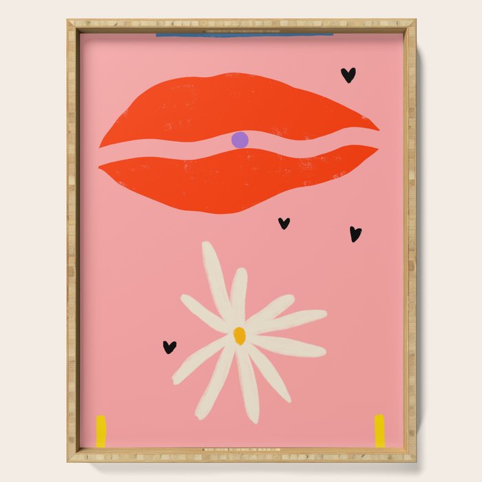 PEARL AND DAISY Serving Tray Gallery Image 1