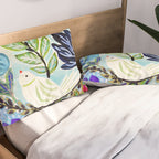 Bird and Blooms Pillow Sham Gallery Image 2