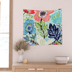 Bird and Blooms Wall Tapestry Gallery Image 2
