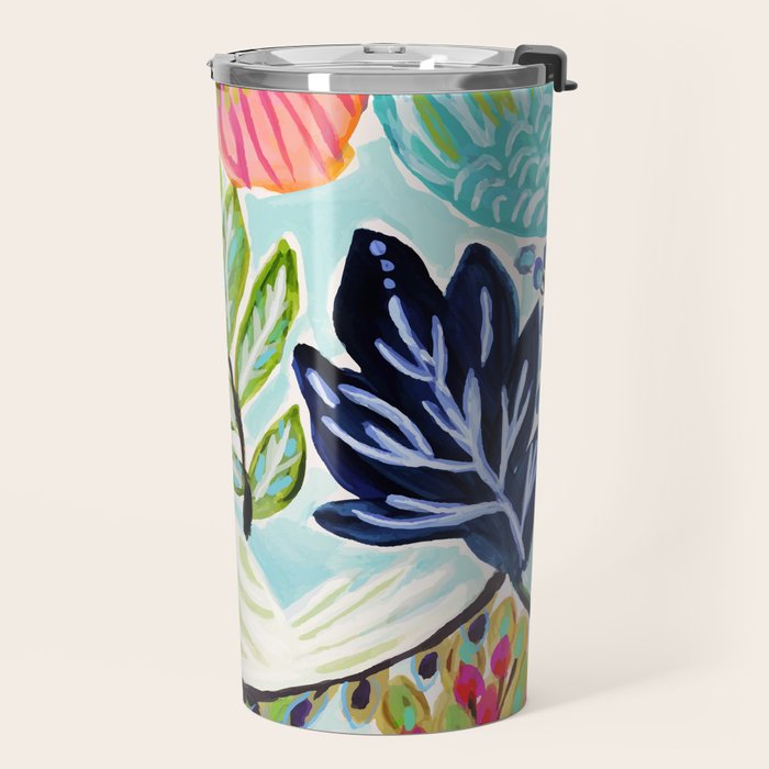 Bird and Blooms Travel Mug Gallery Image 2
