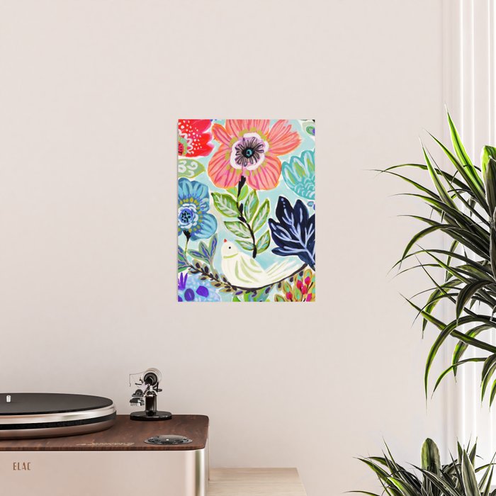 Bird and Blooms Poster Gallery Image 2