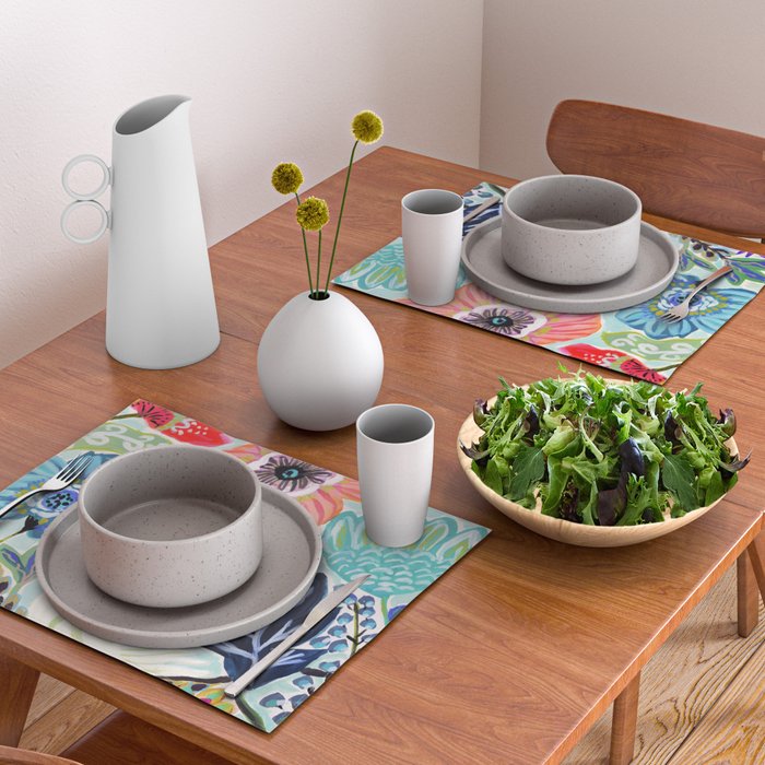 Bird and Blooms Placemat Gallery Image 2