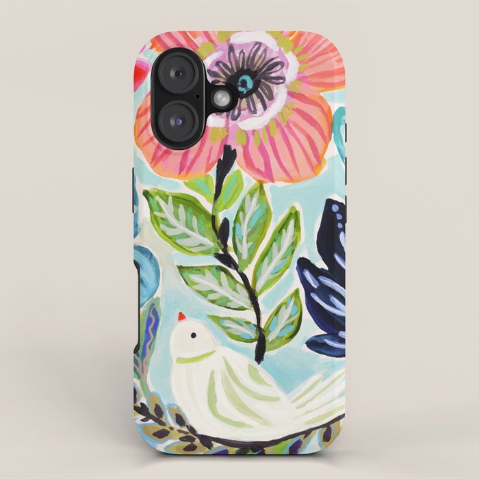 Bird and Blooms iPhone Case Gallery Image 1