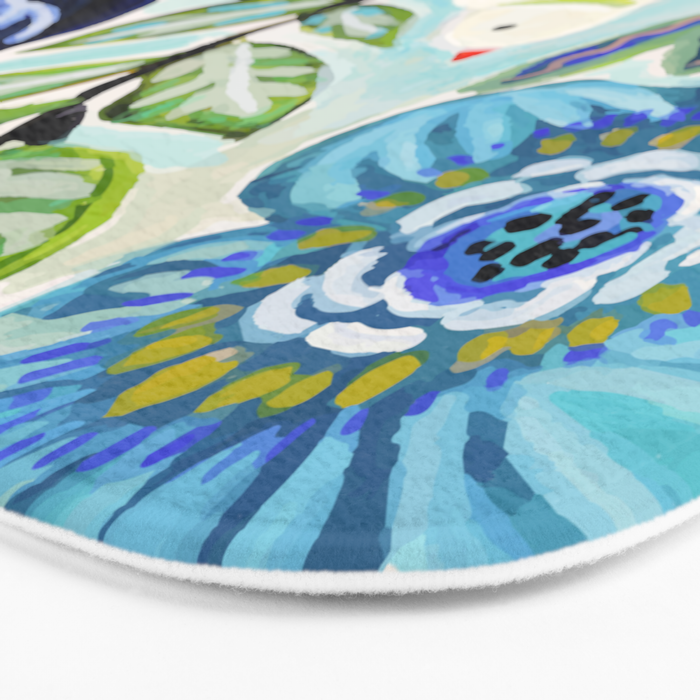 Bird and Blooms Bath Mat Gallery Image 3