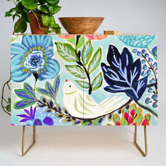 Bird and Blooms Credenza Gallery Image 1