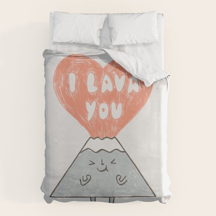 I Lava You 2 Duvet Cover Gallery Image 6