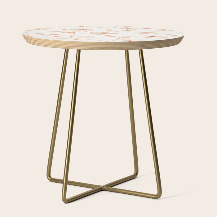 Floral Clematis Vine Side Table Gallery Image 1