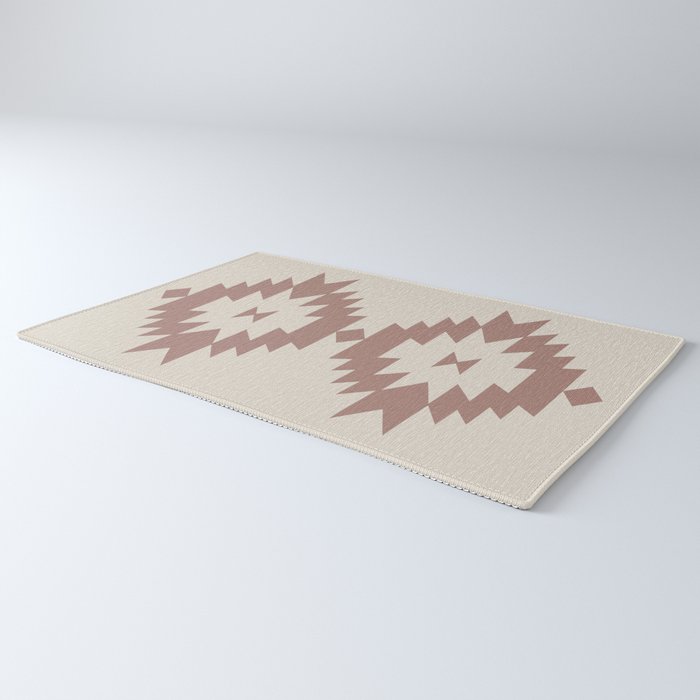 Southwestern Minimalism - Neutral Rose Beige Rug Gallery Image 3