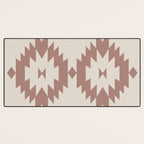 Southwestern Minimalism - Neutral Rose Beige Desk Mat Gallery Image 3