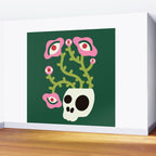 Spooky Flower Ideas Wall Mural Gallery Image 2