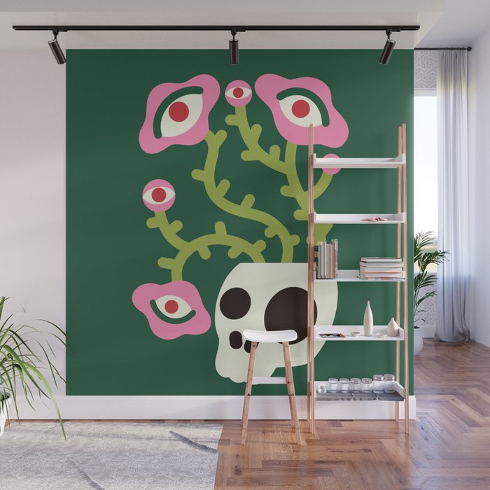 Spooky Flower Ideas Wall Mural Gallery Image 1