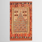 Antique Erzurum Turkish Kilim Rug Print Tablecloth Gallery Image 2