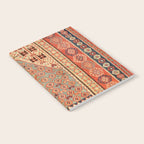 Antique Erzurum Turkish Kilim Rug Print Notebook Gallery Image 2