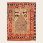 Antique Erzurum Turkish Kilim Rug Print Poster Gallery Image 4
