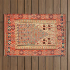 Antique Erzurum Turkish Kilim Rug Print Outdoor Rug Gallery Image 1