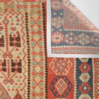 Antique Erzurum Turkish Kilim Rug Print Wall Tapestry Gallery Image 3