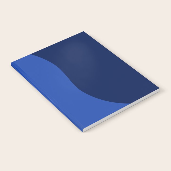 Wave Swirl Deep Sea Notebook Gallery Image 2