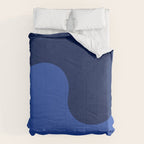 Wave Swirl Deep Sea Comforter Gallery Image 6