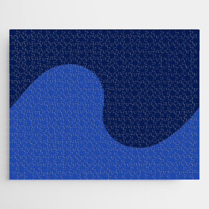 Wave Swirl Deep Sea Jigsaw Puzzle Gallery Image 1