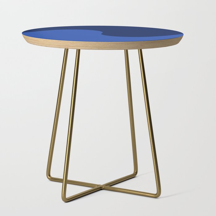 Wave Swirl Deep Sea Side Table Gallery Image 1