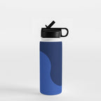 Wave Swirl Deep Sea Water Bottle Gallery Image 1