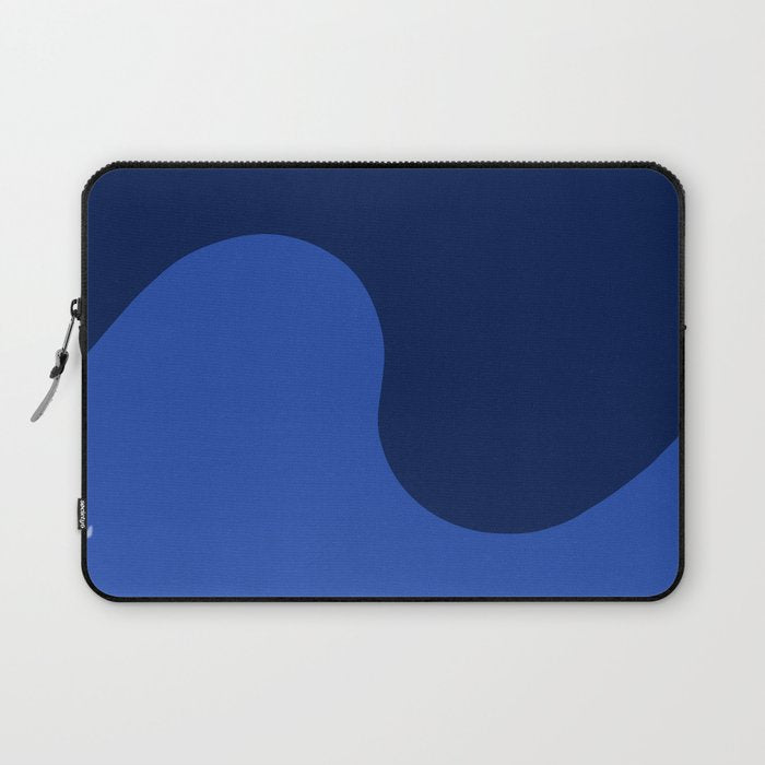 Wave Swirl Deep Sea Laptop Sleeve Gallery Image 1