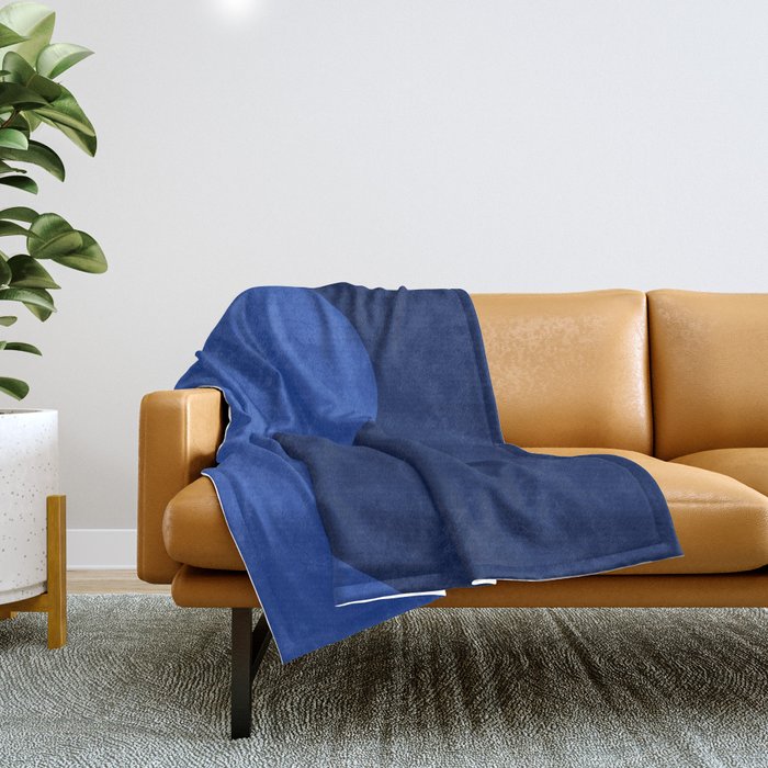 Wave Swirl Deep Sea Throw Blanket Gallery Image 1