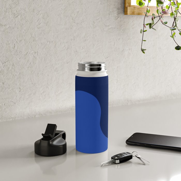 Wave Swirl Deep Sea Water Bottle Gallery Image 4