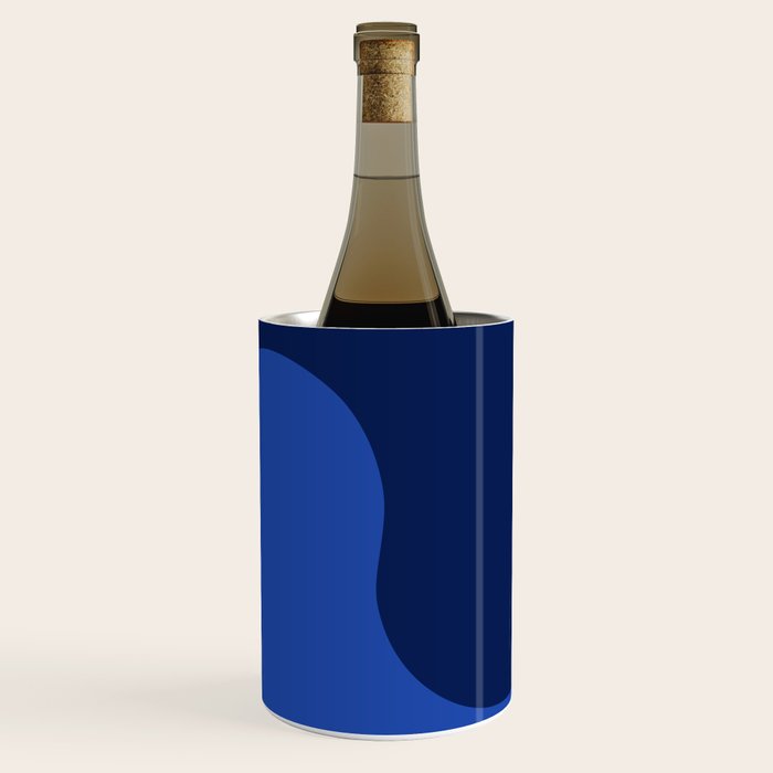 Wave Swirl Deep Sea Wine Chiller Gallery Image 1