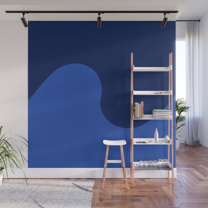Wave Swirl Deep Sea Wall Mural Gallery Image 1
