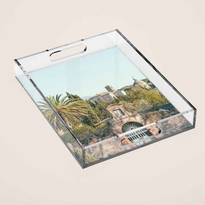 Tropical Forum - Rome Italy Travel Photography Acrylic Tray Gallery Image 1