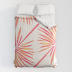 Tropical Fan Palm - Pink Palette Comforter Gallery Image 6