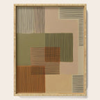 Geo Patchwork #3 Serving Tray Gallery Image 1