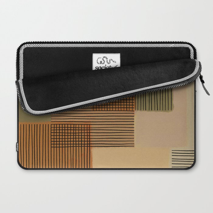 Geo Patchwork #3 Laptop Sleeve Gallery Image 2