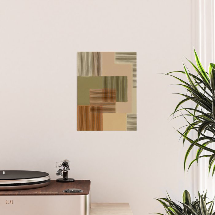 Geo Patchwork #3 Poster Gallery Image 2