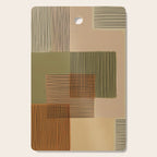 Geo Patchwork #3 Cutting Board Gallery Image 1