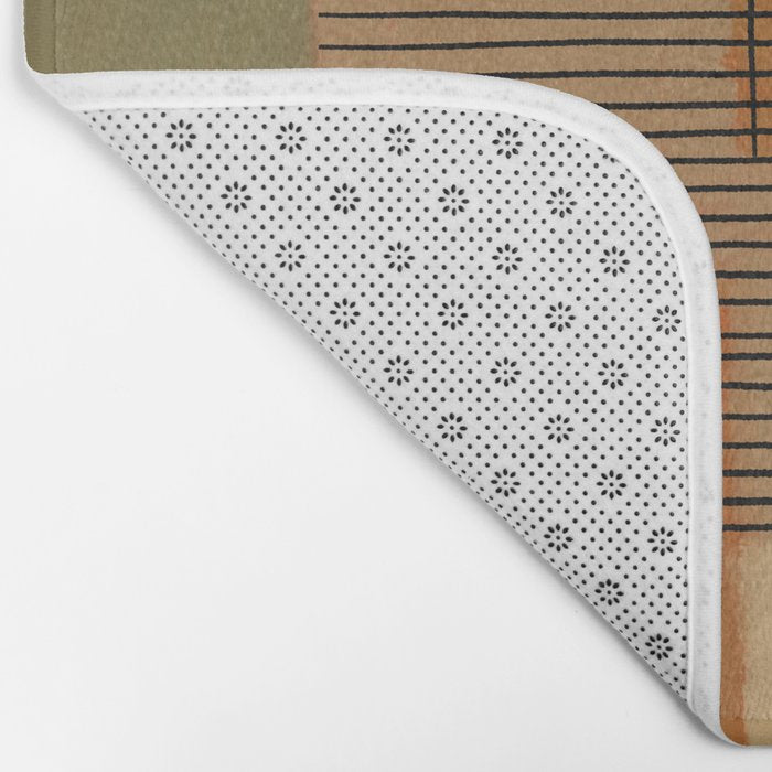 Geo Patchwork #3 Bath Mat Gallery Image 2
