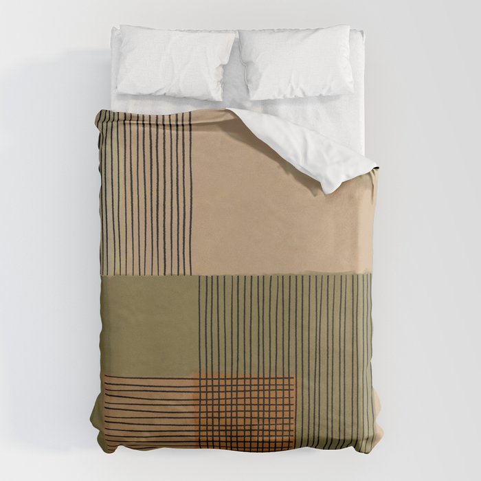 Geo Patchwork #3 Duvet Cover Gallery Image 6