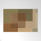Geo Patchwork #3 Welcome Mat Gallery Image 1