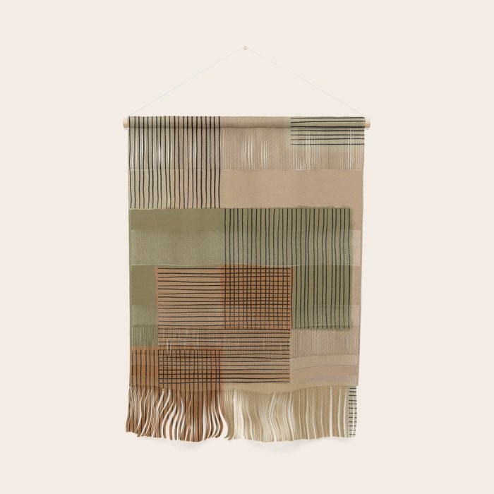 Geo Patchwork #3 Wall Hanging Gallery Image 1