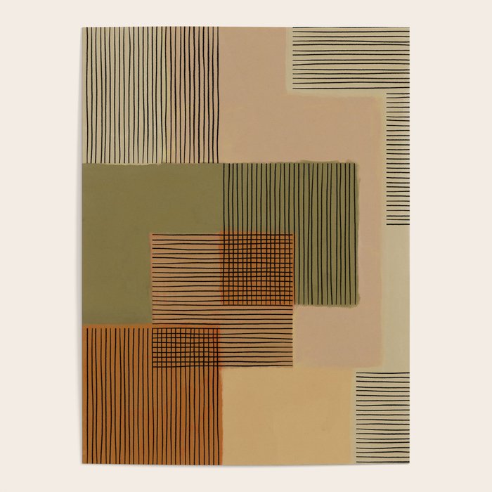Geo Patchwork #3 Poster Gallery Image 4
