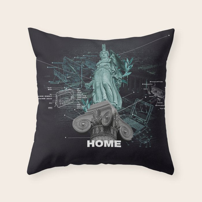 Home Throw Pillow Gallery Image 1